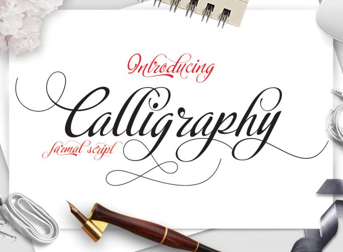 calligraphy script