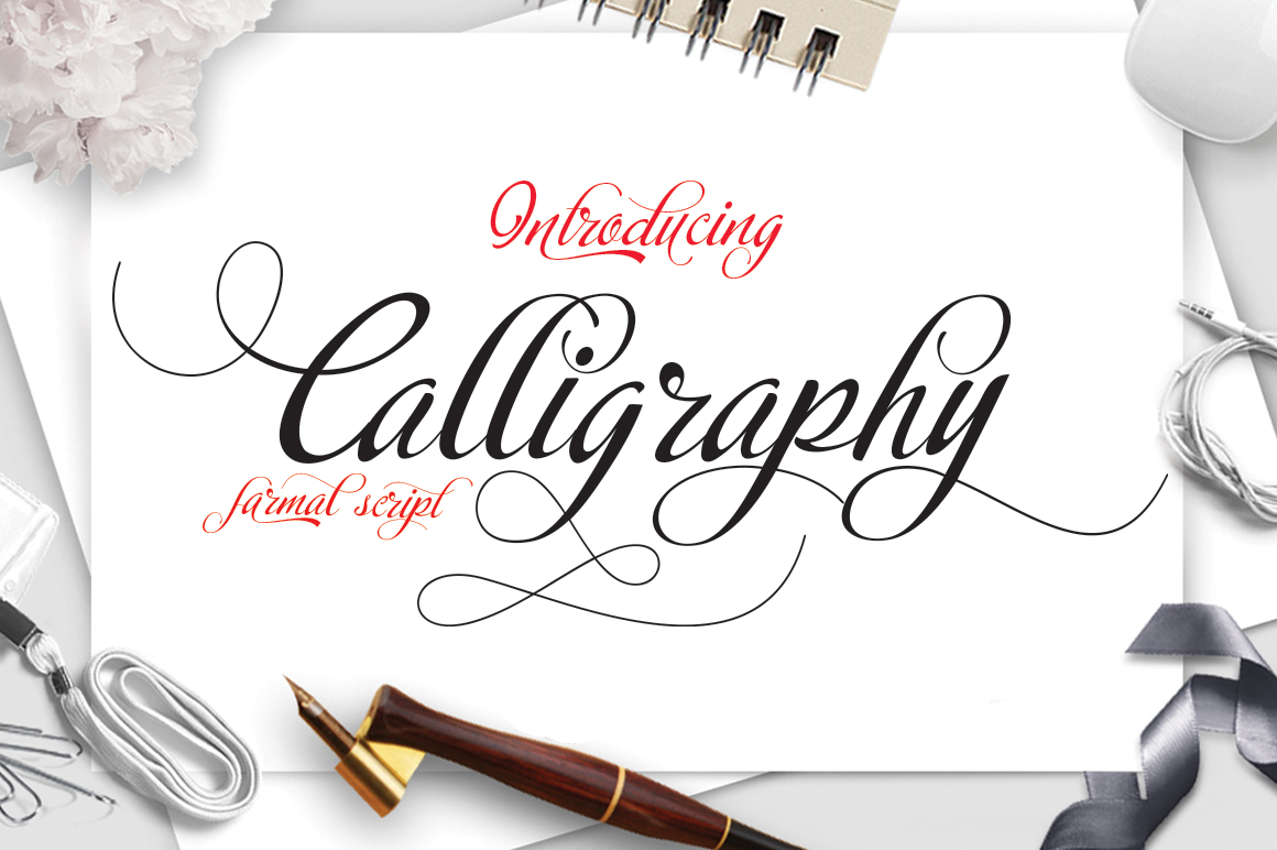 calligraphy script